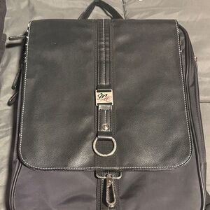 Black Leather Men's Bag